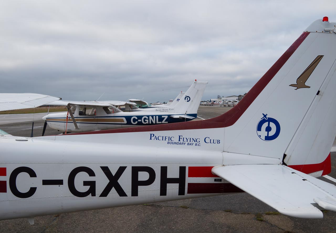 Pilot Shortage in BC - Cessna at Boundary Bay airport