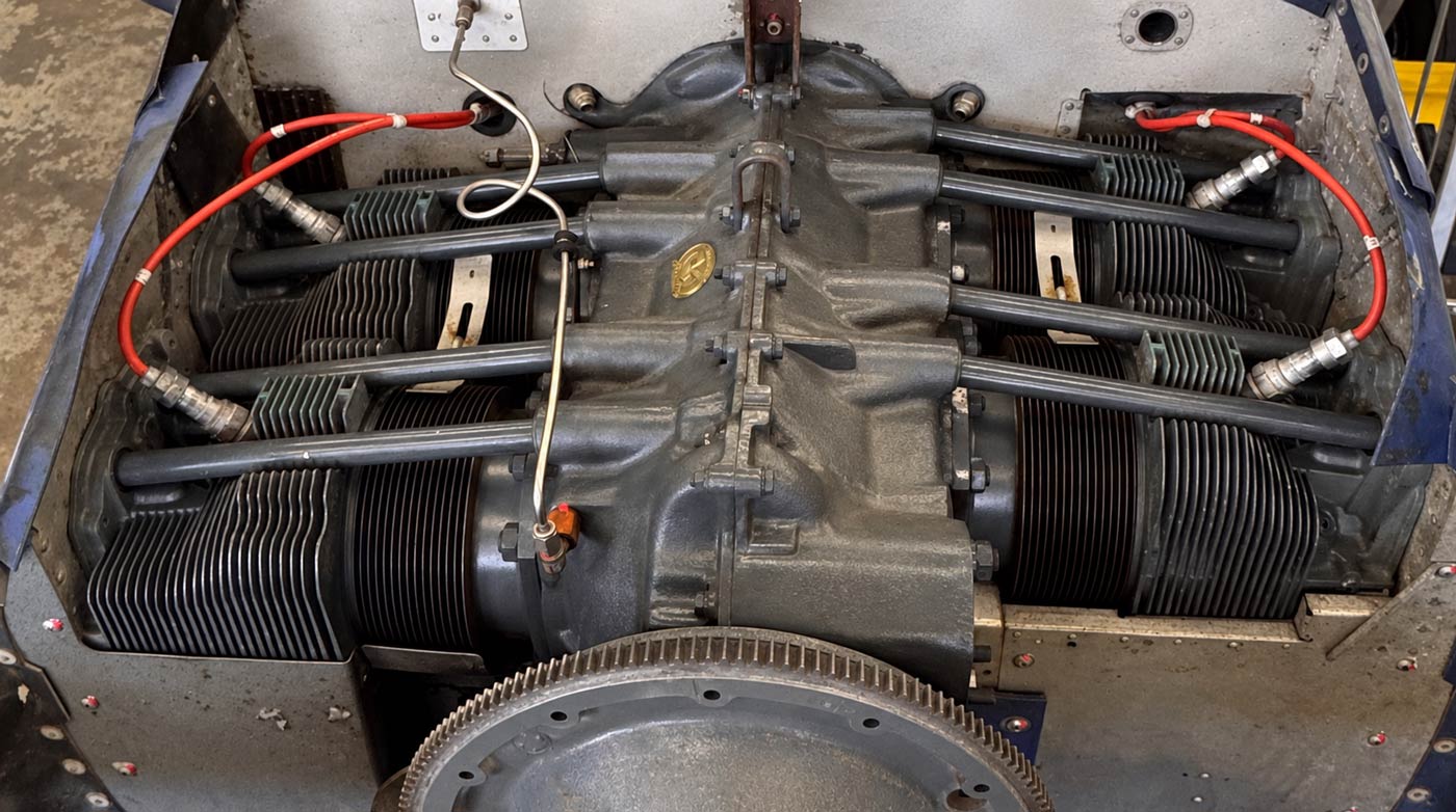 Cessna 172 engine